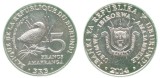 Burundi 2014 - 5 francs, sarothrura elegans, UNC