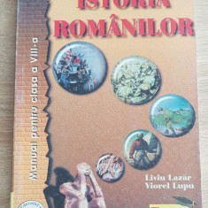 Istoria românilor. Manual pentru clasa a VIII-a - Liviu Lazăr, Viorel Lupu