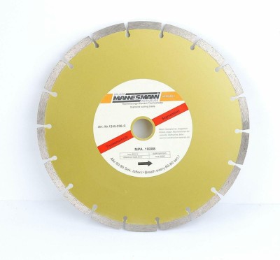 Disc diamantat segmentat pentru fierastrau circular Mannesmann 1245-230, O230 mm foto