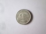 Straits Settlements 10 Cents 1927 argint in stare foarte bună