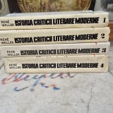 Istoria criticii literare moderne - Rene Wellek 4 volume