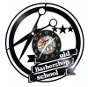 OLD BARBERSHOP- ceas de perete