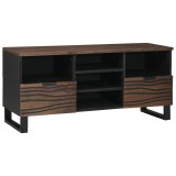 VidaXL Cabinet TV 100x33.5x46 cm Lemn Solid Mangou și Lemn Prelucrat