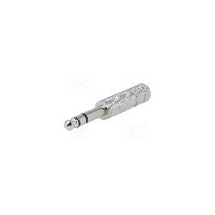 Conector jack, Jack 6,3mm, 3 contacte, tata, CLIFF - P3C (FM1044)