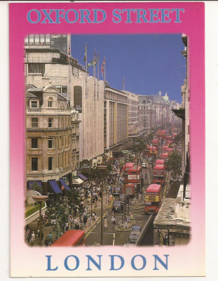 FA45-Carte Postala- ANGLIA - Londra, Oxford Street, necirculata foto