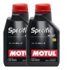 Pachet 2 litri ulei de motor Motul Specific DEXOS2 5W30 , Protectie avansata pentru motoare moderne