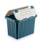 Cutie depozitare 26 L cu capac incorporat, din plastic color