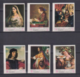 YEMEN PICTURI 1968 MI. 503-508 NEDANTELAT MNH