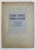STUDII TEHNICE PENTRU VIOARA de PROF. ANTON ADRIAN SARVAS , 1955