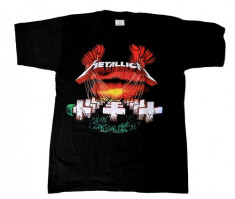 Tricou Metallica - Master of Puppets foto