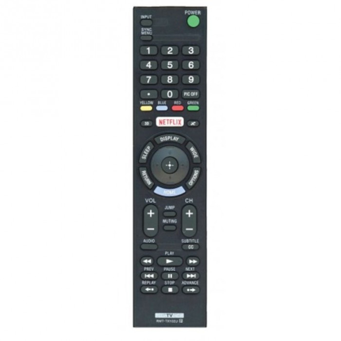 Telecomanda Sony smart cu Netflix RMT-TX-102U