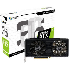 Placa video GeForce RTX 3060 Dual 12G, 12GB GDDR6 192-bit