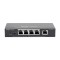 Switch 4 porturi PoE+ RJ45 Gigabit, 1 port uplink RJ45 Gigabit, L2 Cloud Management - Ruijie RG-ES205GC-P