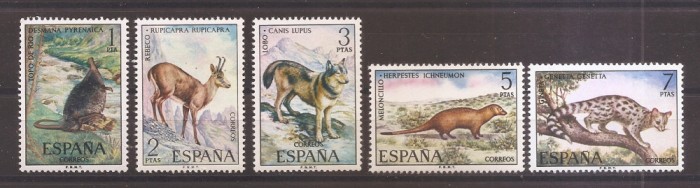 Spania 1972 - Animale, MNH