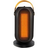 TermoRadiant Mazing PTC-1500Q1 cu termostat ajustabil, putere 1200 W și 2 opțiuni de caldura, culoare neagra
