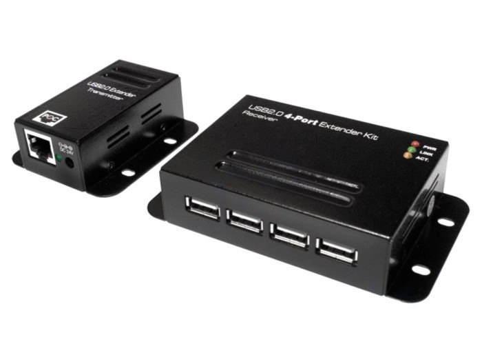 Cablu extender USB 50m Cat 5e/6