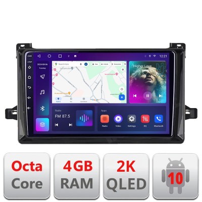 Navigatie Toyota Prius 2015- C-TY50 Android Octa Core Ecran 2K QLED GPS 4G 4+32GB 360 KIT-TY50+EDT-E409-2K CarStore Technology foto
