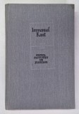 CRITICA FACULTATII DE JUDECARE-IMMANUEL KANT 1981