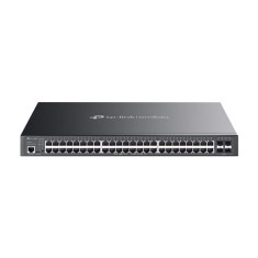 Switch 48 porturi PoE RJ45 Gigabit, 4 x SFP Gigabit, L2 Management, 1U - TP-Link Omada SG3452P