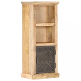 vidaXL Dulap &icirc;nalt cu ușă, 45 x 32 x 110 cm, lemn masiv de mango