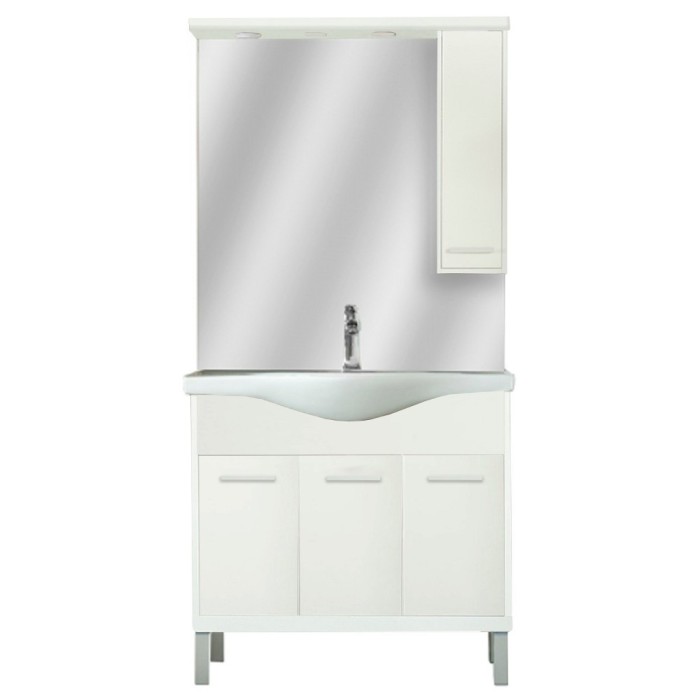 Mobilier complet de baie Nerva 85 alb