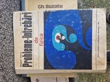 Probleme-&icirc;ntrebări de fizică vintage