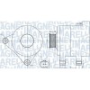 Alternator Audi A4 B8, A5, Q5; Seat Arona, Ibiza 5, Leon; Skoda Karoq; Vw Arteon, Golf 7, Tiguan, 1.6 TDI, 2.0 TDI, Magneti Marelli