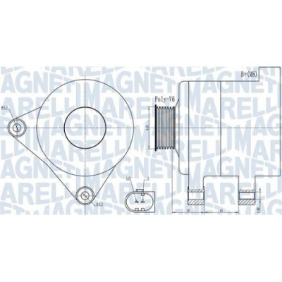 Alternator Audi A4 B8, A5, Q5; Seat Arona, Ibiza 5, Leon; Skoda Karoq; Vw Arteon, Golf 7, Tiguan, 1.6 TDI, 2.0 TDI foto