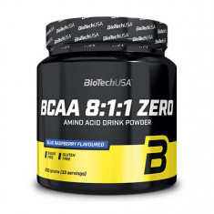 Supliment Alimentar BCAA 8:1:1 Zero Zmeura 250gr Bio Tech USA