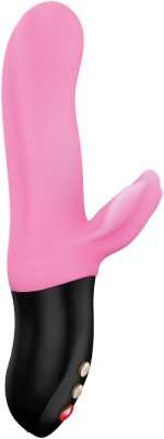 Vibrator Rabbit Bi Stronic Fusion Pulsator, Roz, 22 cm foto