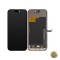 Display cu Touchscreen ZY pentru Apple iPhone 15 Pro cu Rama Versiune LCD In-Cell IC Movable Negru