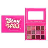 Palet&Auml; fard de pleoape &quot;stay wild&quot;, 12 culori mate &amp; sidefate, textur&Auml; catifelat&Auml;, 13.6 x 10.4 cm, cruelty free