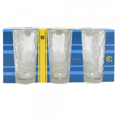 Set 36 Pahare Apa Sticla 245ml Diamond 51150 CNN DNC1036 foto