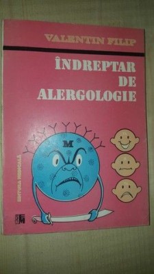 Indreptar de alergologie- Valentin Filip foto