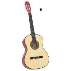 vidaXL Chitară clasică pentru &icirc;ncepători, 4/4 39&quot;, lemn de tei