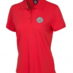 Tricou Polo Dama Oe Mercedes-Benz Swarovski Rosu / Auriu Marime XS B66041602