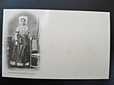 Carte postala Fontenay-Le-Comte, inceput de secol XX foto