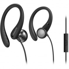 Casti audio In-Ear Philips TAA1105BK/00, Microfon incorporat, Negru