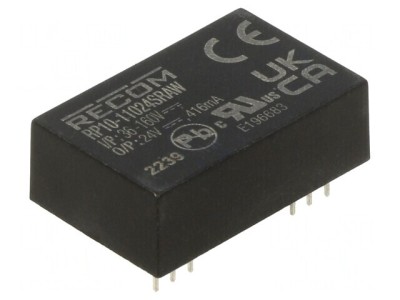 Convertor DC/DC 10W 36-160V la 24V 416mA foto