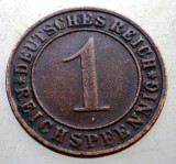 B.201 GERMANIA WEIMAR 1 REICHSPFENNIG 1934 D