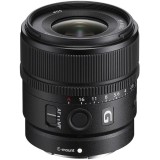 Obiectiv Sony, montura E, 15mm, F1.4 G, Negru