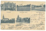 2354 - RETEAG ( Petru Rares ) Bistrita Nasaud, SYNAGOGUE, Romania - old postcard - used - 1909, Circulata, Printata
