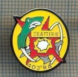 Y 990 INSIGNA- MILITARA -3 BATTERIE 403 RA-REGIMENT ARTILERIE ANTIAERIANA-FRANTA