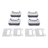 Set placute frana Ate 13046049772, parte montare : Punte spate