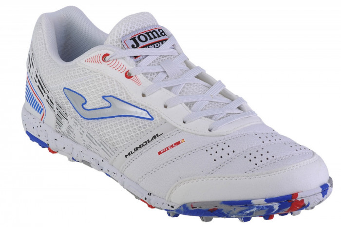 Pantofi de fotbal - turf Joma Mundial 2302 TF MUNW2302TF alb