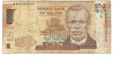 Bancnota 500 kwacha 2017 - Malawi
