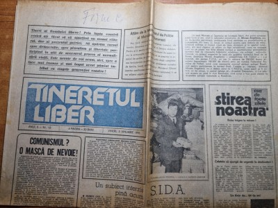 tineretul liber 5 ianuarie 1990-articole revolutia romana foto