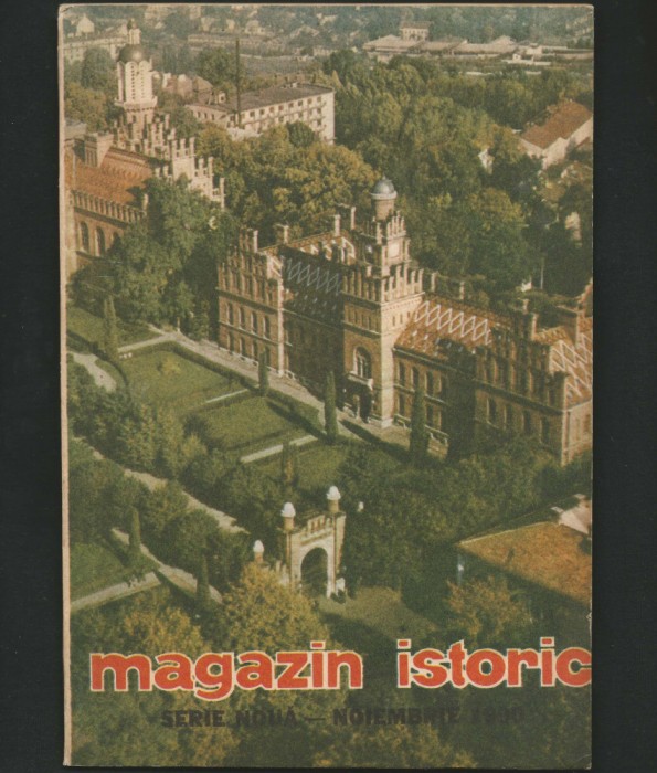MAGAZIN ISTORIC - SERIE NOUĂ - NOIEMBRIE, 1990