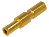 Pin Mamă Cupru Aurit Crimpat 10A 24-20AWG