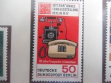 Serie timbre nestampilate Germania Berlin Vest MNH Berlin West, Nestampilat